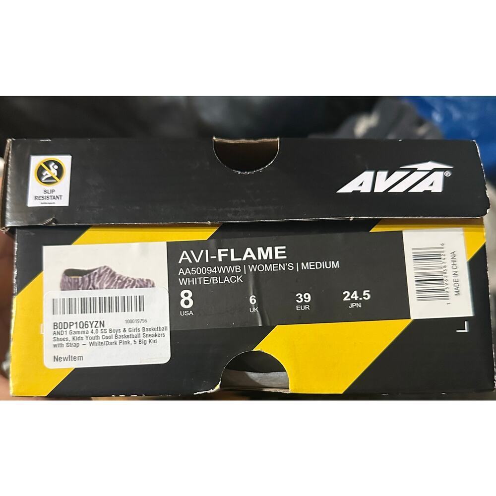 Avia Flame Slip Resistant Clogs For Women, Slip On Work Shoes Size 8 - Picture 6 of 6